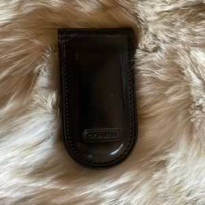 Mens Coach Money Clip